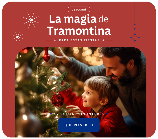 Descubrí la magia de Tramontina para estas fiestas 12 Cuotas sin interés